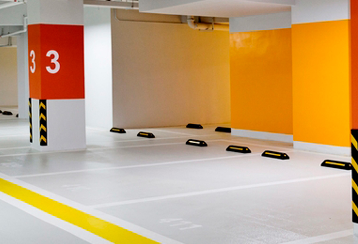 Wiederaufbau eines 90 m² großen Parkplatzes für ein Privathaus